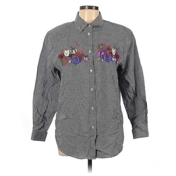 Karen Scott Tops - Karen Scott| Long Sleeve Blouse